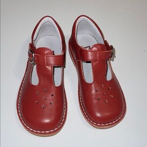 L’amore Red Kids Dress Shoes